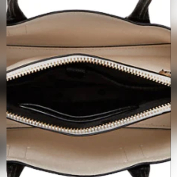 Kate Spade Margaux Embossed Scribble   Floral Satchel - Picture 4 of 11